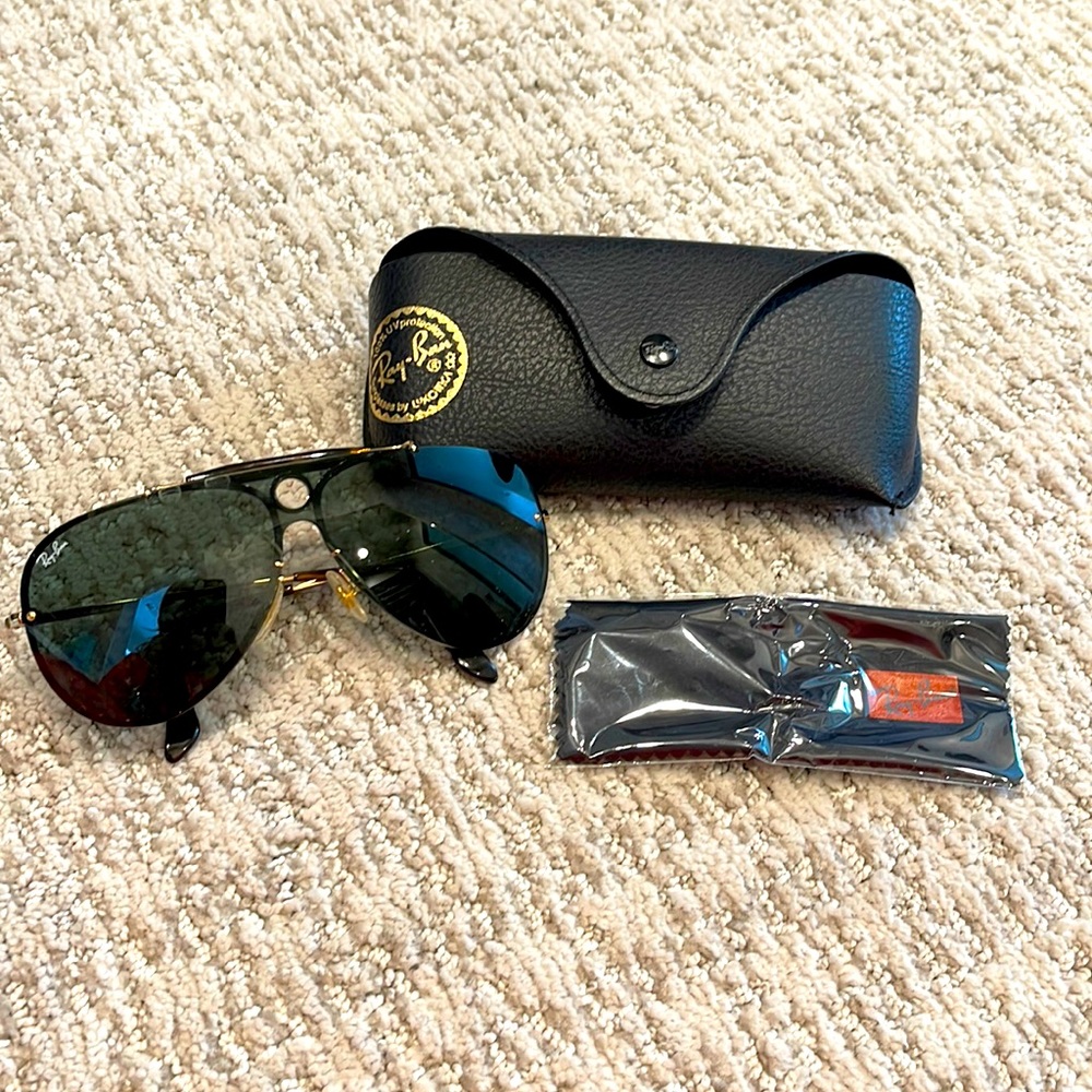 Ray-ban blaze shooter aviator sunglasses